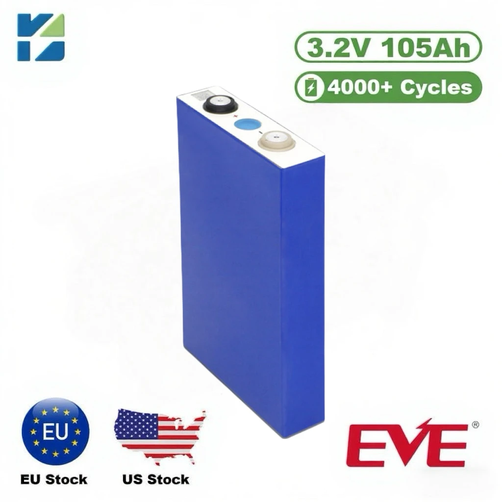 EVE 105Ah 3.2V LiFePO4 Battery (Marine / Construction Machinery)