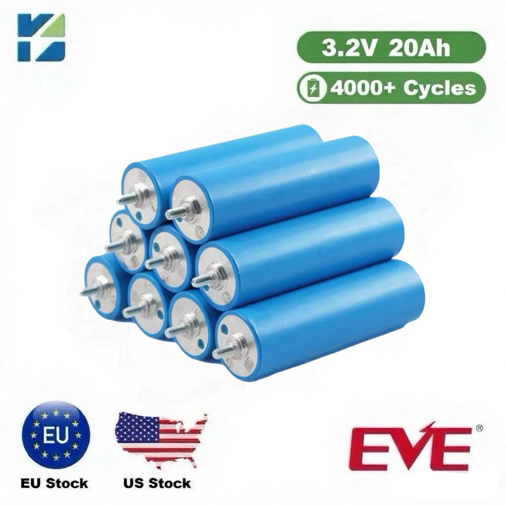 EVE C40 40135 20Ah 3.2V Cylindrical LiFePO4 Cell (Energy Storage)
