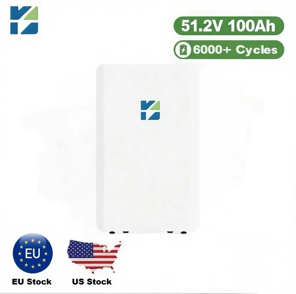KNY PowerPorter 5.0 — 51.2V 100Ah LiFePO₄ Energy Storage Battery (Residential / Backup Power)