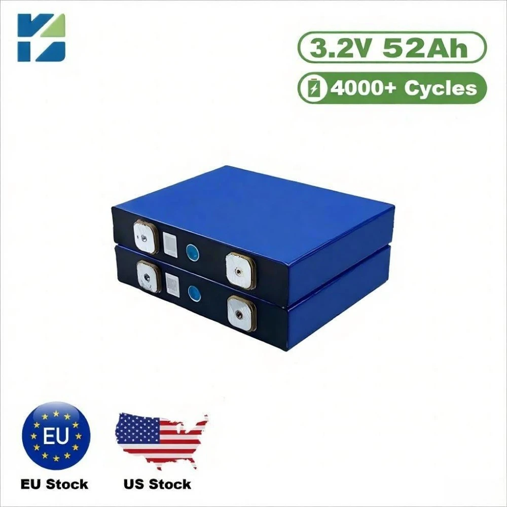 Gotion 52Ah 3.2V LiFePO4 Battery (Energy Storage / Power / Solar / EV)